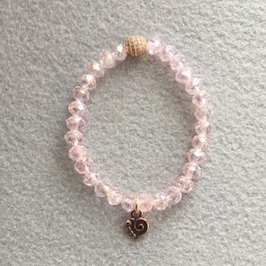 Rose Gold & Pink Bracelet